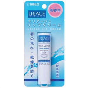 （まとめ買い）ユリアージュ リップクリーム 無香料 4g×3セット