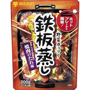 ミツカン 鉄板蒸し 焼肉のたれ味 200g 【13セット】 - 拡大画像
