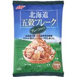 （まとめ買い）北海道五穀フレーク プレーンタイプ 180g×7セット