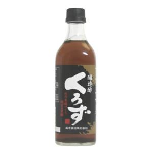 （まとめ買い）私市醸造 純玄米酢黒酢 くろず 500ml×3セット