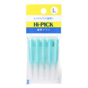 （まとめ買い）Hi-PICK歯間ブラシ L×5セット