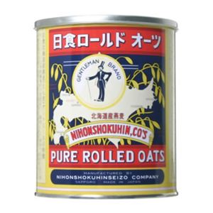 （まとめ買い）日食 ロールドオーツ(北海道産燕麦使用) 350g×3セット