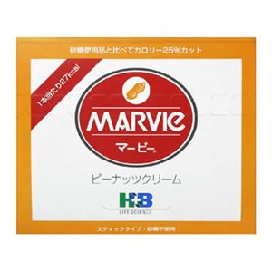 （まとめ買い）マービー ピーナッツクリーム 10g×35本×3セット