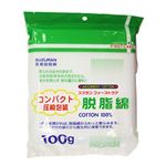 ファーストケア 脱脂綿(コンパクト圧縮) 100g 【4セット】