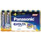 パナソニック アルカリ乾電池 EVOLTA(エボルタ) 単4形 8本 LR03EJ/8SW 【3セッ