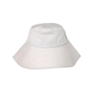 クールマックス 遮熱UVカットつば広帽子 ベージュ
