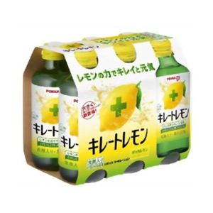 【ケース販売】ポッカ キレートレモン 炭酸入り 155ml×24本