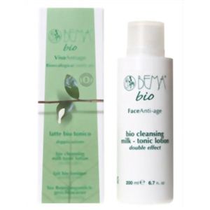 ベーマ ビオクレンジングミルクトニックローション（乳液とローションのダブル効果） 200ml - 拡大画像