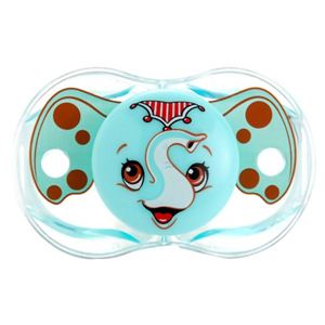 RaZbaby Keep-it クリーンおしゃぶり ゾウ