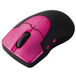 エレコム ワイヤレスレーザーマウス Micro Grast 5ボタン Mサイズ ネオンピンク M-PG2DLPN