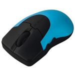 エレコム ワイヤレスレーザーマウス Micro Grast 5ボタン Mサイズ ネオンスカイブルー M-PG2DLBU