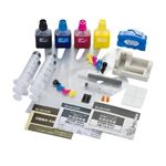 エレコム エプソン詰め替えインク4色キット（ICBK46、ICC46、ICM46、ICY46対応） 3回分 THE-46KITN