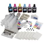 エレコム エプソン詰め替えインクキット（IC32シリーズ対応） 6色+工具セット THE-32KIT