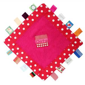 レーベルレーベル ドット ピンク - 拡大画像