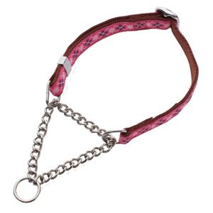 アドメイト アーガイルハーフチェーンカラー 15 ピンク - 拡大画像