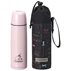 タイガー ステンレスボトル サハラスリム 0.5L MSH-C05Q-K ブラック - 拡大画像