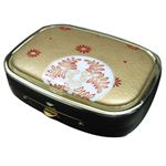 有田焼サプリメントケース 金彩