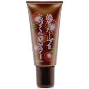 椿とハーブの色づくヘアカラー 75g - 拡大画像