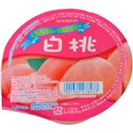【ケース販売】ブルボン くだものいっぱいゼリー 白桃 185g*12個