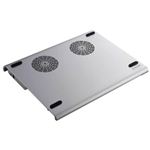 エレコム ノートパソコン用冷却台 冷え冷えクーラー A4対応 アルミ/静音ファン SX-CL06SV