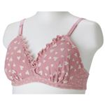 犬印ハーフトップマタニティブラジャー ピンク マタニティL BR1582