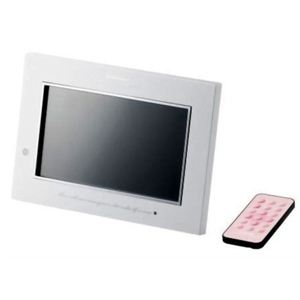 エレコム 7インチ デジタルフォトフレーム プレシャスシーン DPF-D7WS10WH ホワイト - 拡大画像