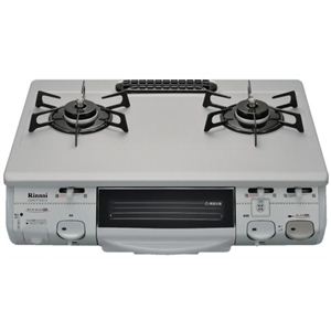 リンナイ ガステーブル 水有り片面焼きグリル（プロパンガス用右強火タイプ） KGE661FTS（SL）R-LPG