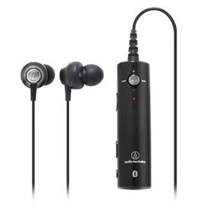 オーディオテクニカ Bluetooth対応 ワイヤレスステレオヘッドセット ATH-BT02-BK ブラック - 拡大画像