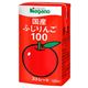 【ケース販売】ナガノトマト 国産ふじりんご100 125ml×36本