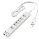 パナソニック かみなりブロックタップ 6個口 2m WH2906WP