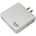 MCO AC-USBモバイルタップ USB充電対応 MBP-U2P／WH ホワイト