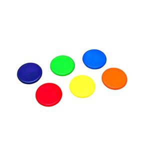 トーエイライト ソフトフォームディスク 6枚1組（赤・青・黄・緑・オレンジ・紫 各1枚） B-7995