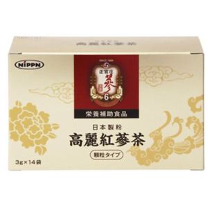 日本製粉 高麗紅参茶 42g (3g×14袋)