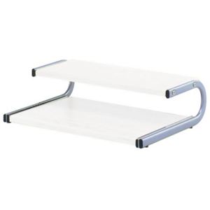 ナカバヤシ ノートスライダー ロータイプ ホワイト PDN-003-W