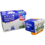 エプソン用 リサイクルインクカートリッジ 4色パック JIT-E464PZ