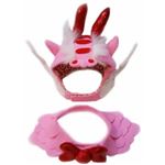 燃えるピンクドラゴンにゃんセット