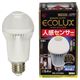 アイリスオーヤマ LED電球人感センサー付 昼白色相当 E26口金 全光束850lm LDA9N-H