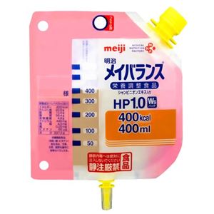 メイバランス 栄養調整食品 HP1.0Wsパック 400Kcal バナナ風味 400ml×12袋入 - 拡大画像