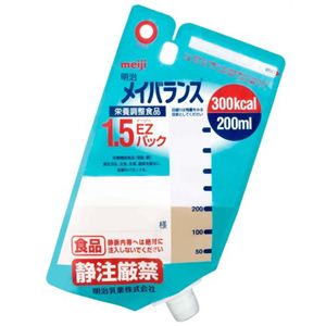 メイバランス 栄養調整食品 1.5EZパック 300kcal バニラ風味 200ml×12袋入