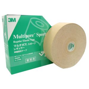 3M マルチポア スポーツ 粘着性綿布伸縮包帯 50mm×33m 1ロール
