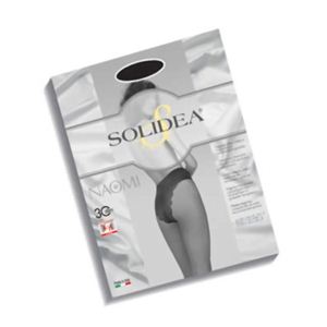 SOLIDEA（ソリディア） 加圧パンティストッキング NAOMI 30デニール ブラック S