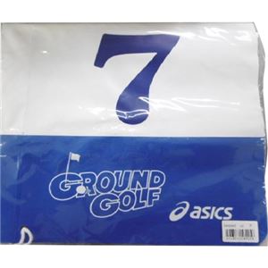 アシックス グラウンドゴルフ 旗両面タイプ GGG063 42ブルー No7