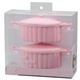 Silicone　Cook＆Table　ミニ鍋（オーバル）　ピンク　2個入　DS-1207