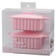 Silicone Cook&Table ミニ鍋(スクエア) ピンク 2個入 DS-1211
