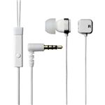 エレコム カナルタイプヘッドホン/iPhone用/マイク付/方形/1.2m/ホワイト EHP-IPIN102WH