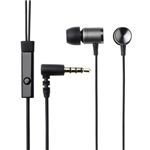 エレコム カナルタイプヘッドホン/iPhone用/マイク付/BA/ブラック EHP-IPIN500BK