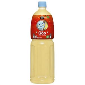 ミニッツメイド Qoo(クー) わくわくアップル 1.5L×8本