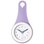 reina 防滴仕様で浴室もキッチンもOK アナログクロック ラベンダー RJ044CL16-LV
