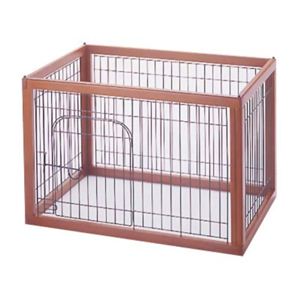 リッチェル ペット用 木製サークル 90-60D