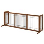 リッチェル ペット用 木製おくだけゲート ワイド
